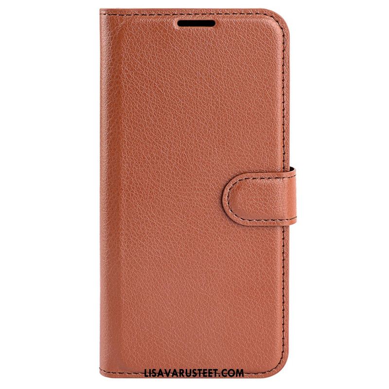 Kotelot Xiaomi 14 Puhelinkuoret Classic Litchi Faux Leather