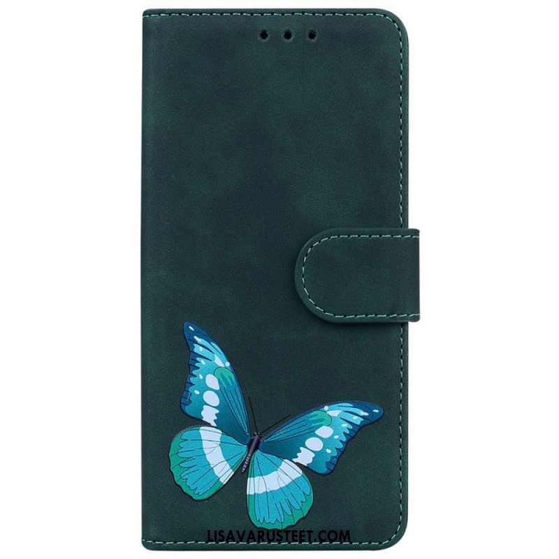 Kotelot Xiaomi 14t Puhelinkuoret Butterfly Suede Effect