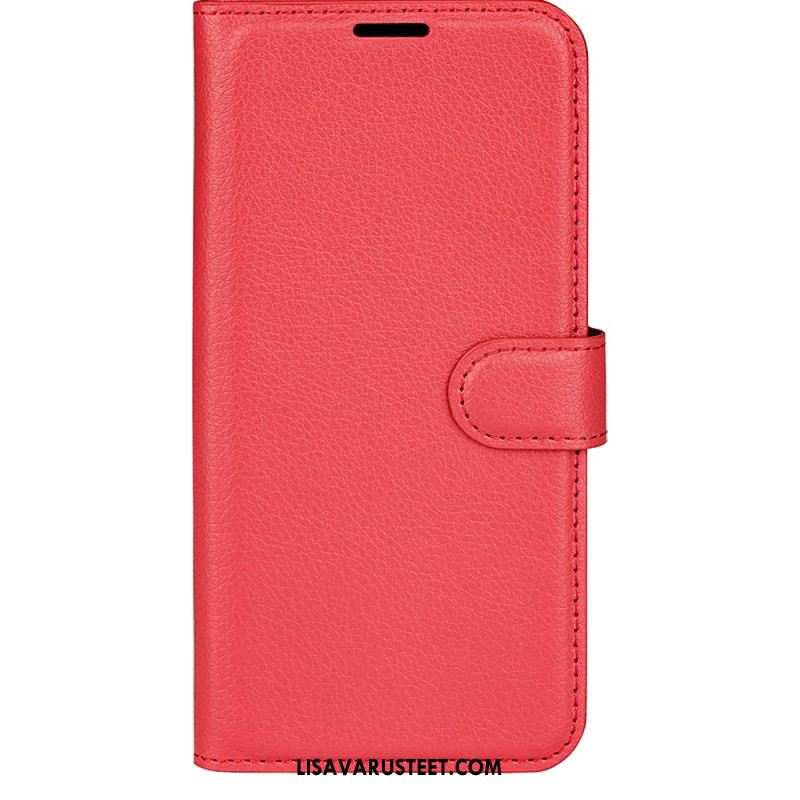 Kotelot Xiaomi Redmi Note 13 4g Classic Litchi Faux Leather