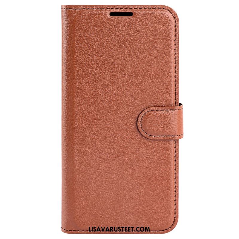 Kotelot Xiaomi Redmi Note 13 Pro 4g Puhelinkuoret Classic Litchi Faux Leather