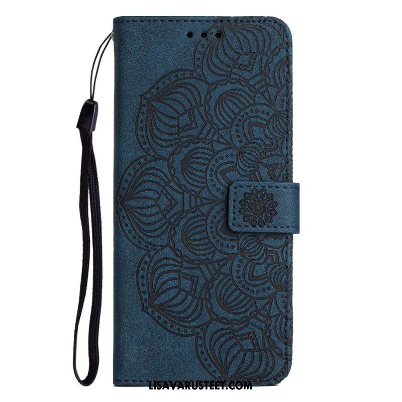 Kotelot iPhone 14 Suojaketju Kuori Strappy Mandala