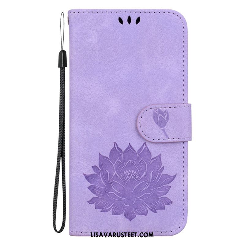 Kotelot iPhone 16 Lotus Strap