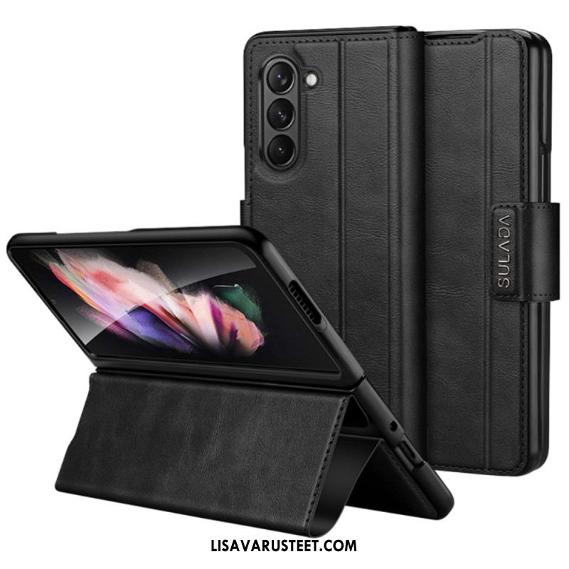 Kuoret Samsung Galaxy Z Fold 6 Puhelinkuoret Keinonahka Sulada