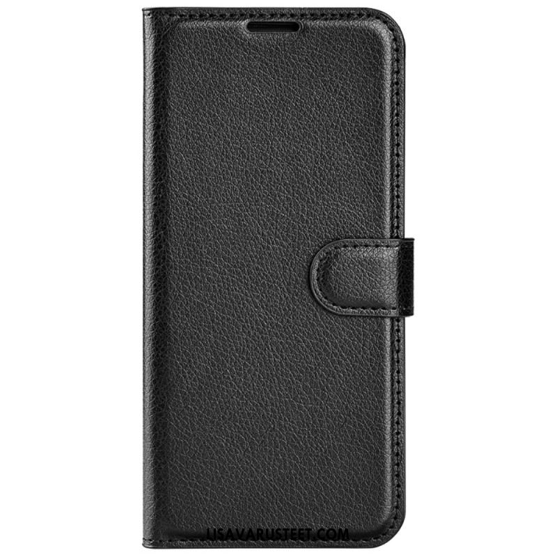 Kuoret Sony Xperia 1 Vi Classic Litchi Faux Leather