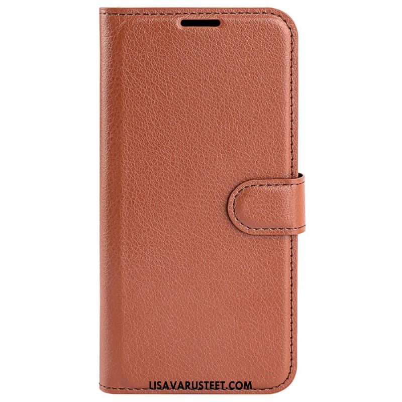 Kuoret Sony Xperia 1 Vi Classic Litchi Faux Leather