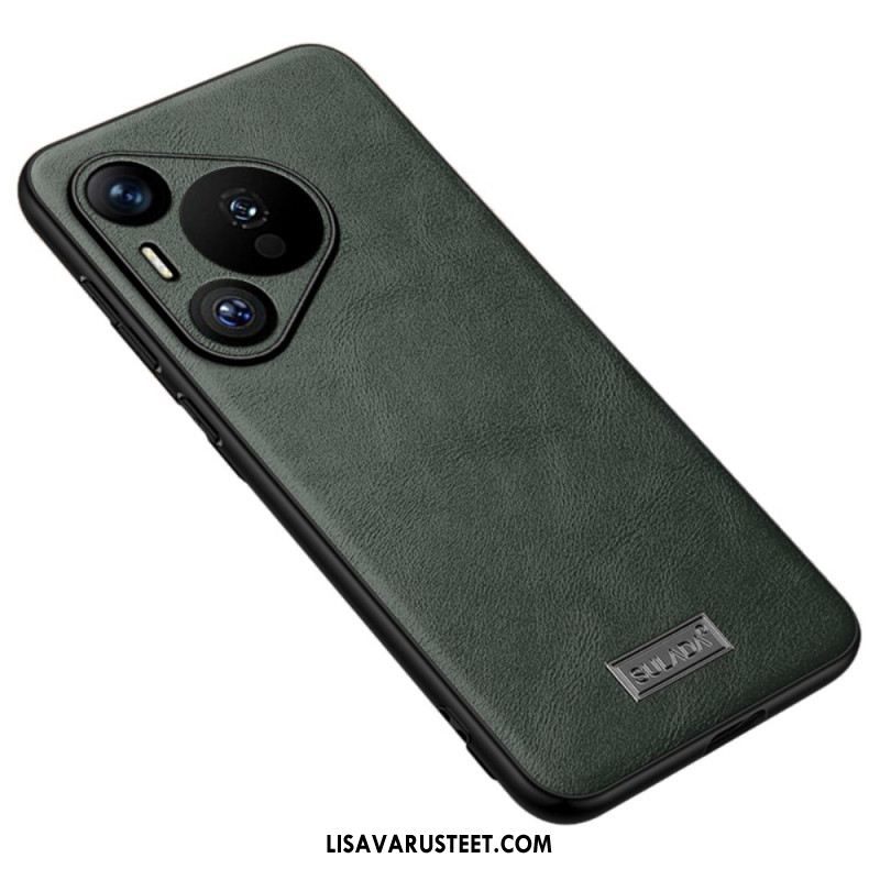 Kuori Huawei Pura 70 Tekonahka Sulada