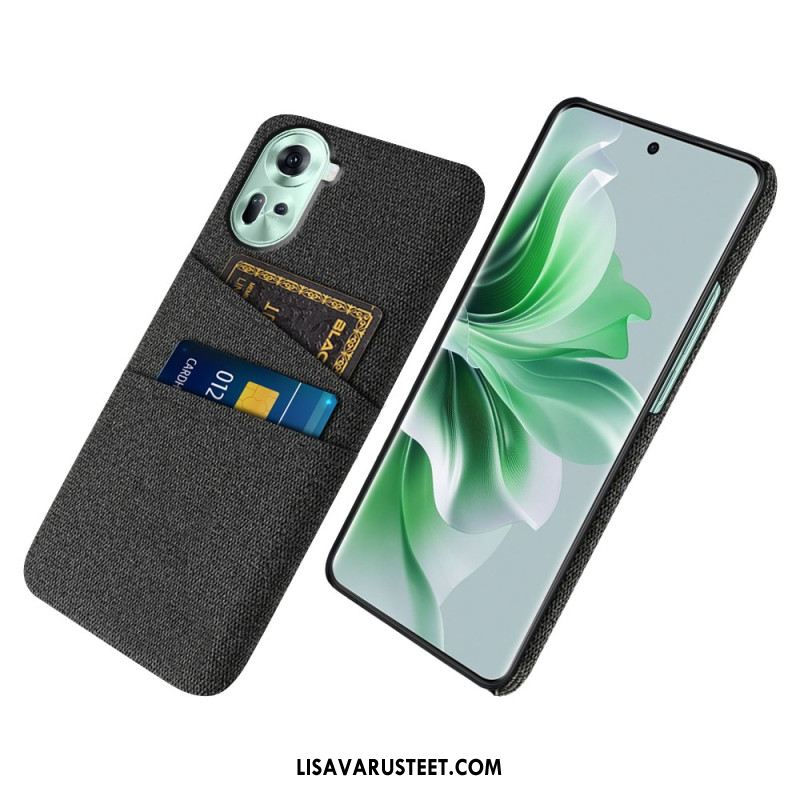 Kuori Oppo Reno 11 5g Kangas Korttipidike