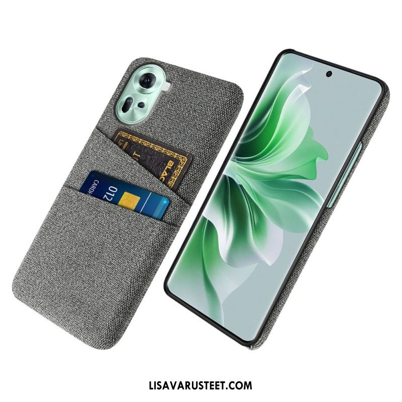 Kuori Oppo Reno 11 5g Kangas Korttipidike