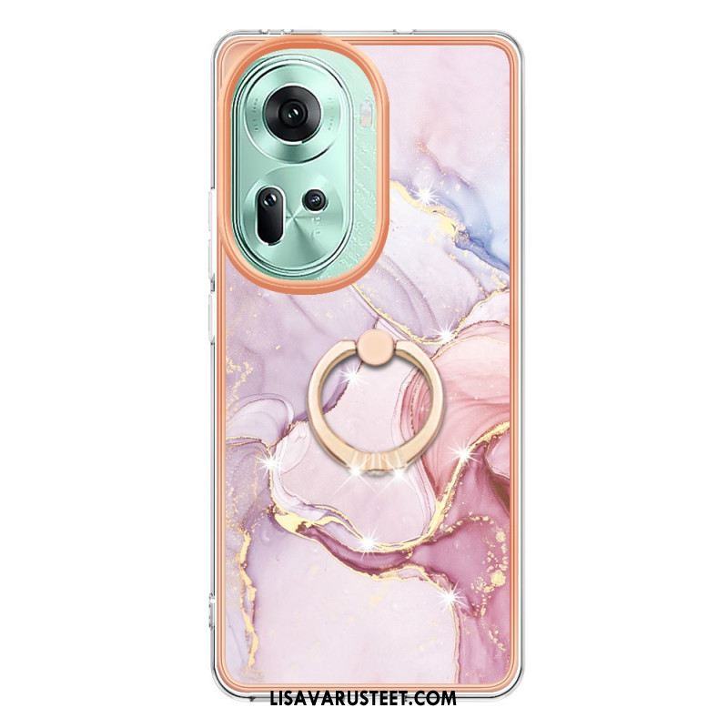 Kuori Oppo Reno 11 5g Marble Design -tukirengas