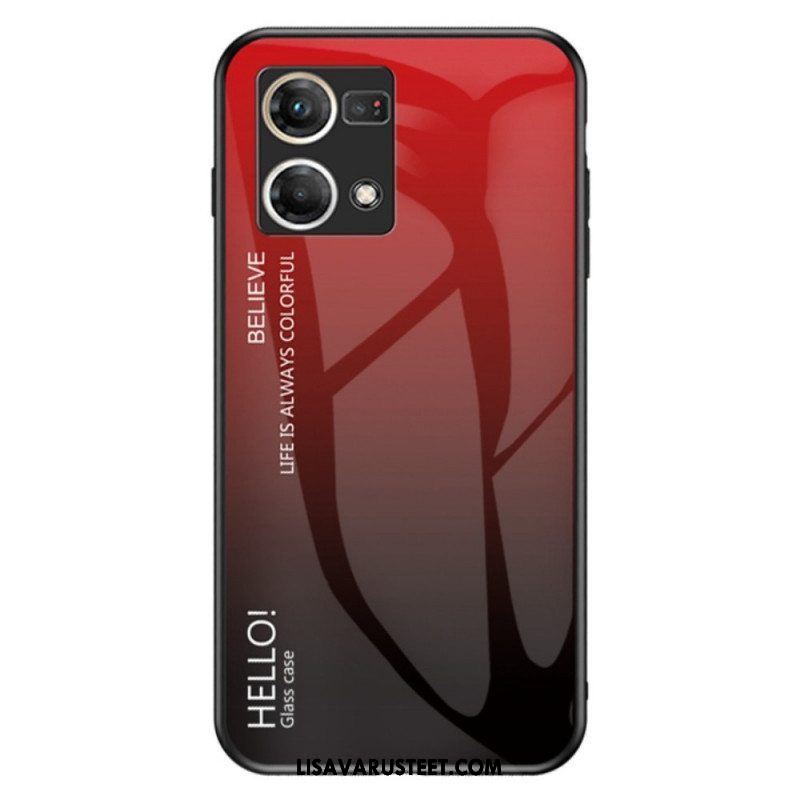 Kuori Oppo Reno 7 Karkaistu Lasi Hello