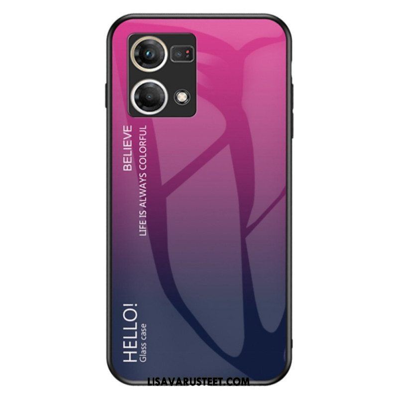 Kuori Oppo Reno 7 Karkaistu Lasi Hello