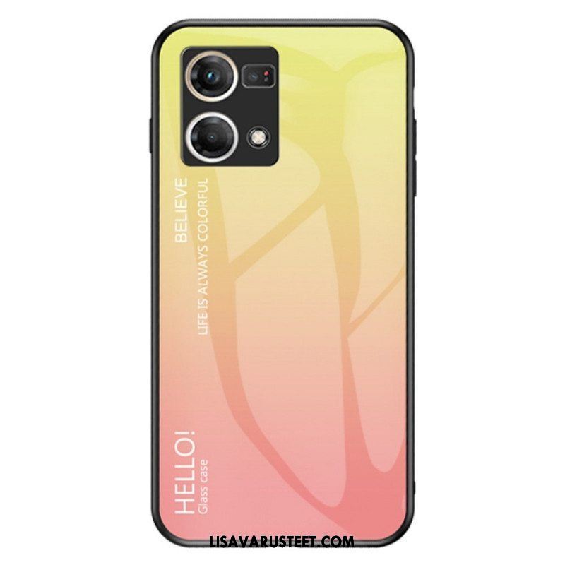 Kuori Oppo Reno 7 Karkaistu Lasi Hello