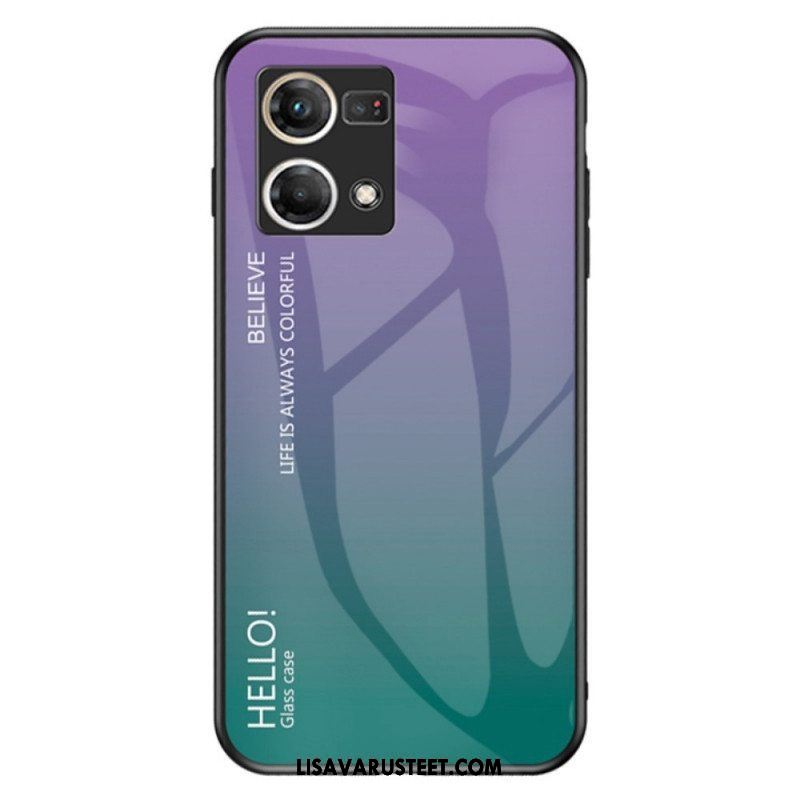 Kuori Oppo Reno 7 Karkaistu Lasi Hello