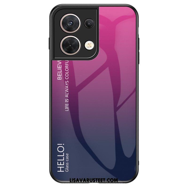 Kuori Oppo Reno 8 Karkaistu Lasi Hello