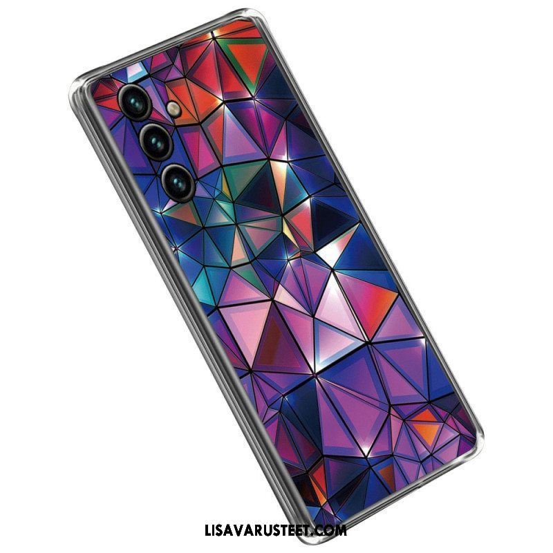 Kuori Samsung Galaxy A14 / A14 5G Joustava Geometria