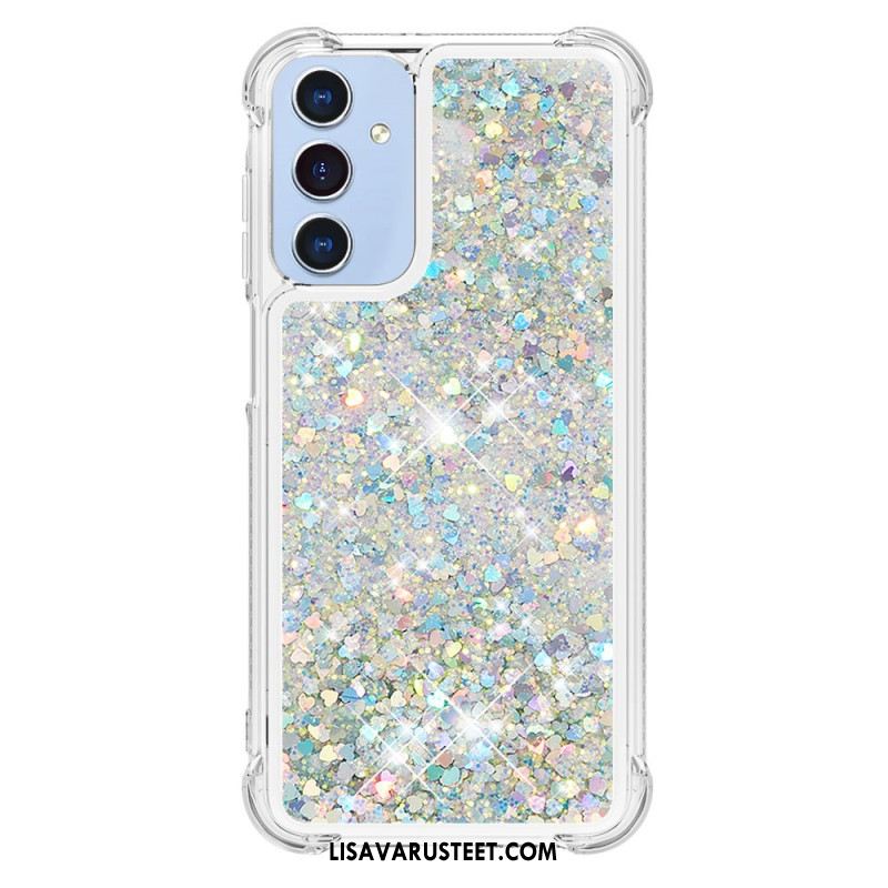 Kuori Samsung Galaxy A15 5g Glitter Design Suojakuori