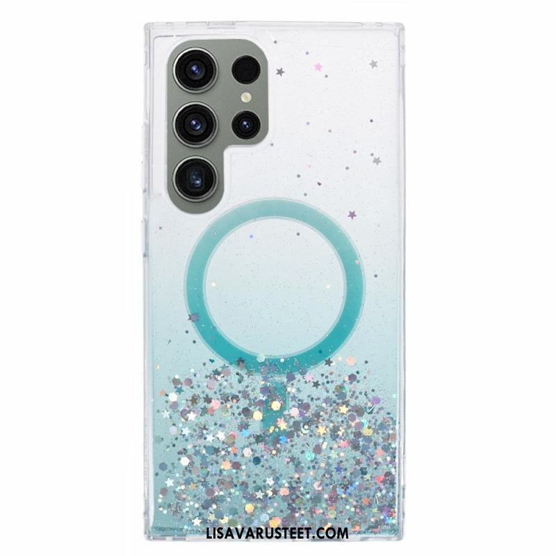 Kuori Samsung Galaxy S24 Ultra 5g Magsafe-yhteensopiva Glitter