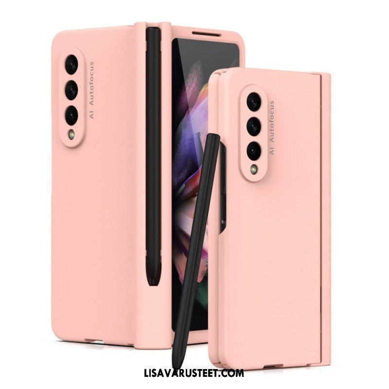 Kuori Samsung Galaxy Z Fold 3 5G Näytön Suojakalvo Ja Kynän Pidike