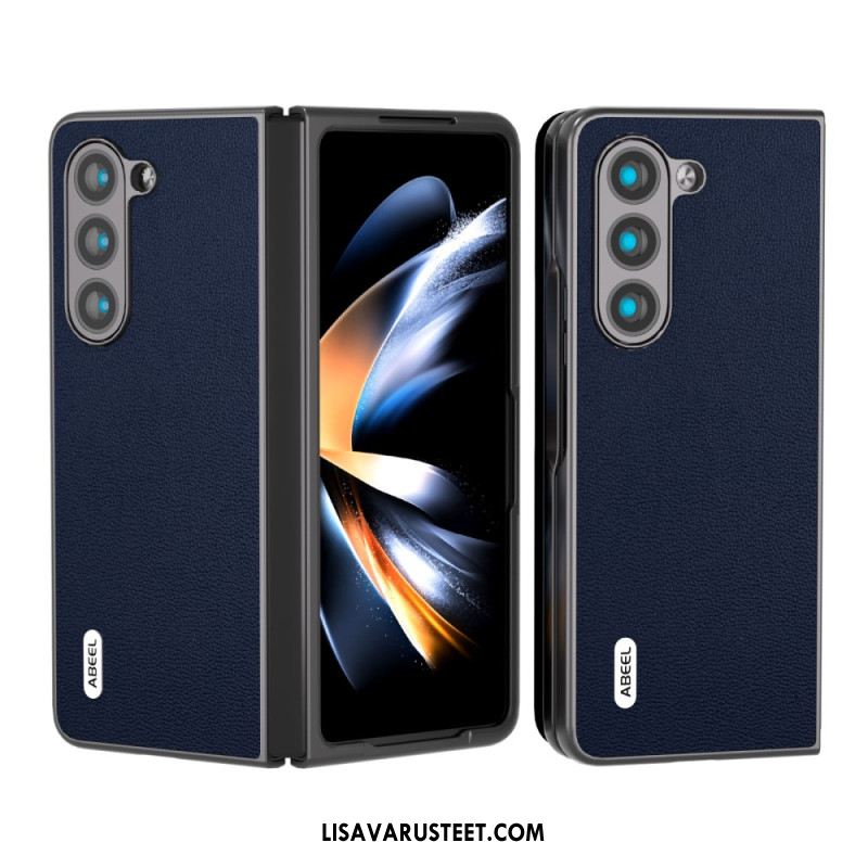 Kuori Samsung Galaxy Z Fold 5 Aitoa Abeel-nahkaa