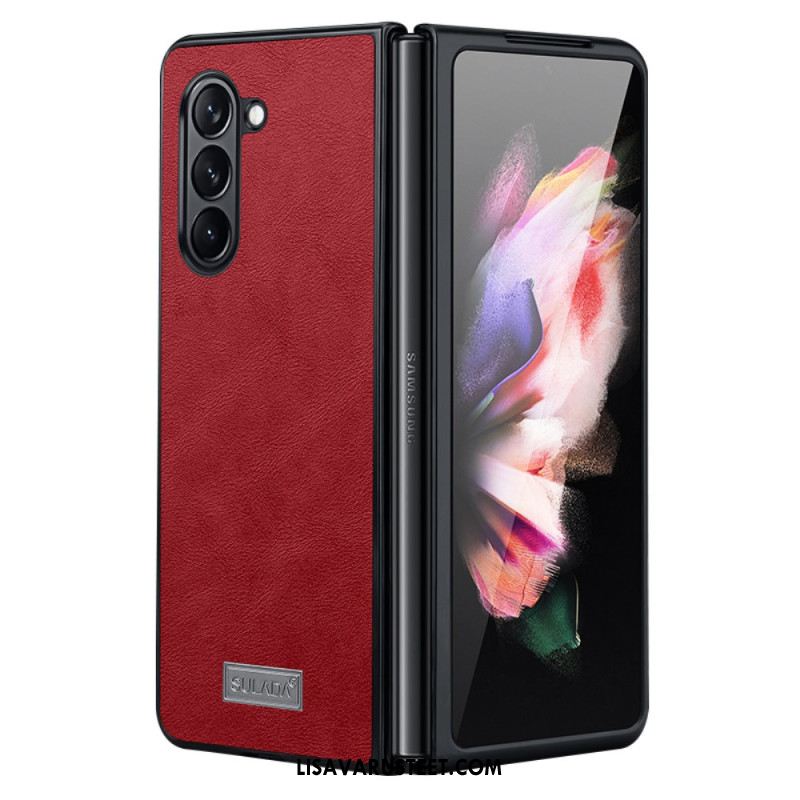 Kuori Samsung Galaxy Z Fold 5 Elegance Leather Abeel