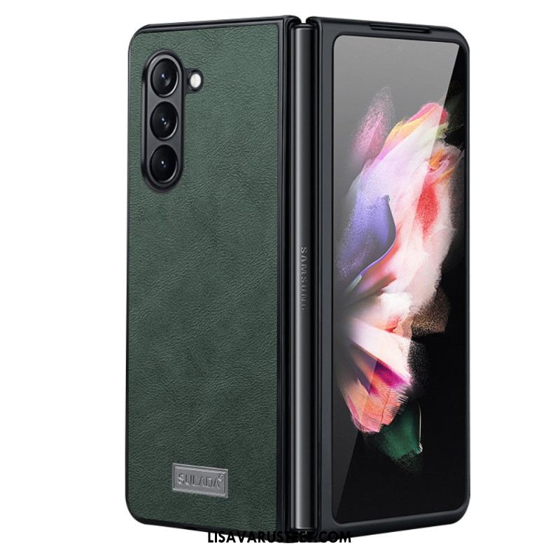 Kuori Samsung Galaxy Z Fold 5 Elegance Leather Abeel