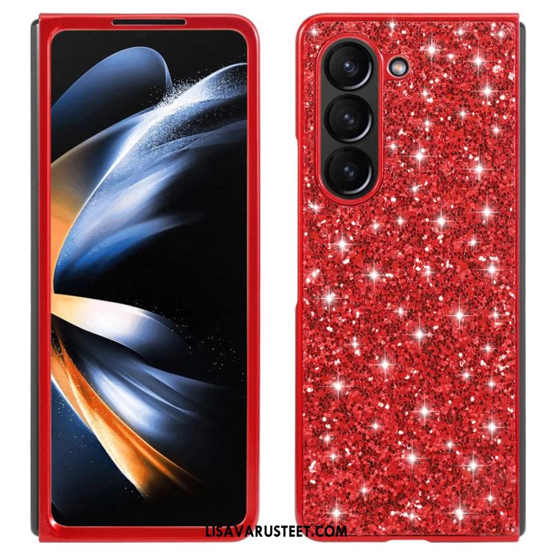 Kuori Samsung Galaxy Z Fold 6 Silikonikehys Ja Muovinen Takaosa