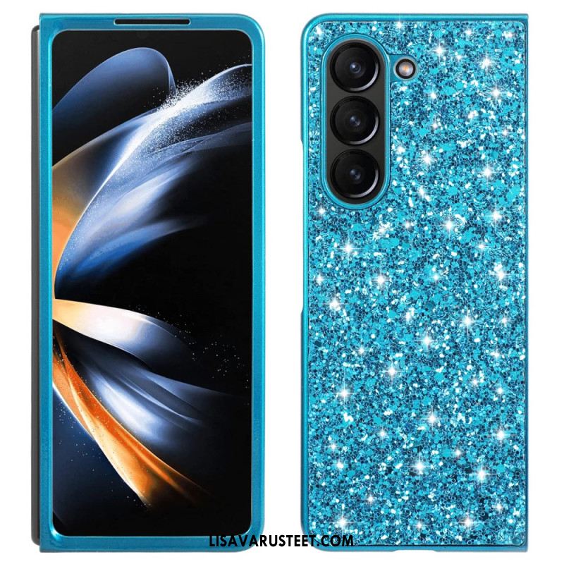 Kuori Samsung Galaxy Z Fold 6 Silikonikehys Ja Muovinen Takaosa