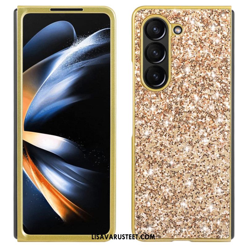 Kuori Samsung Galaxy Z Fold 6 Silikonikehys Ja Muovinen Takaosa