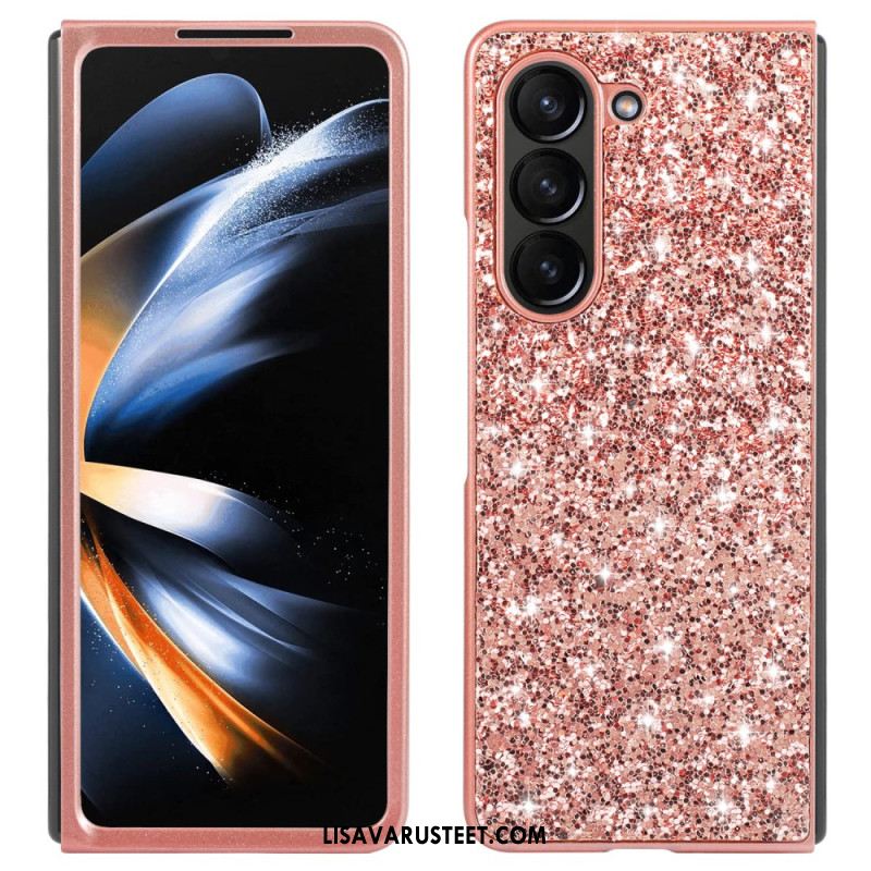 Kuori Samsung Galaxy Z Fold 6 Silikonikehys Ja Muovinen Takaosa