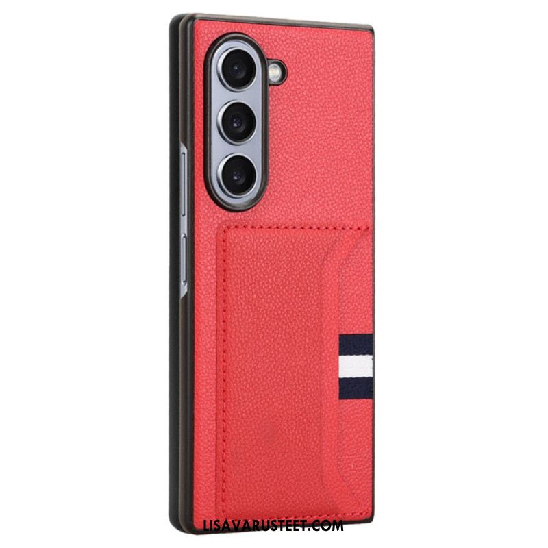 Kuori Samsung Galaxy Z Fold 6 Tricolore-korttikotelo Suojakuori