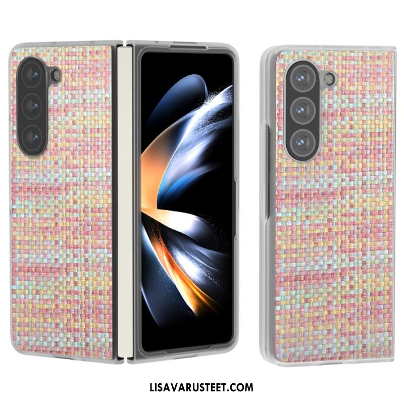 Kuori Samsung Galaxy Z Fold 6 Värillisten Laattojen Rakenne Suojakuori