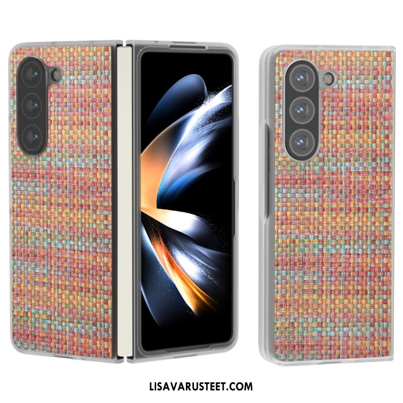 Kuori Samsung Galaxy Z Fold 6 Värillisten Laattojen Rakenne Suojakuori