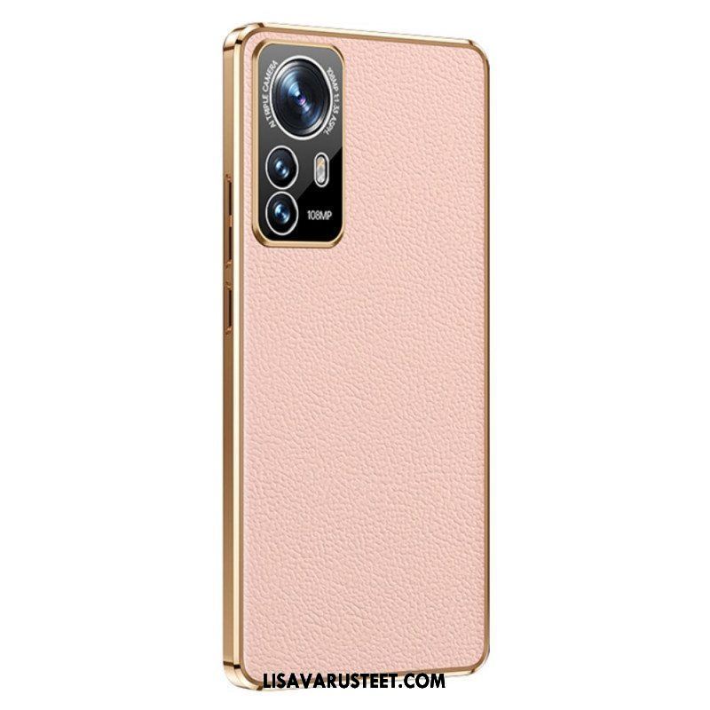 Kuori Xiaomi 12 Pro Aitoa Nahkaa