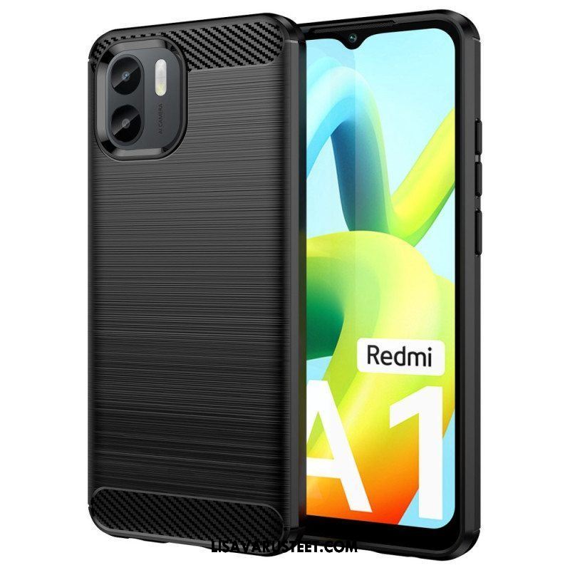 Kuori Xiaomi Redmi A1 Harjattua Hiilikuitua