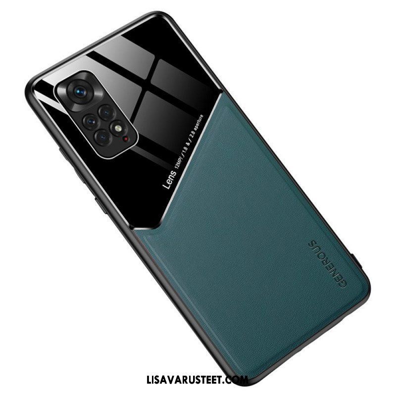 Kuori Xiaomi Redmi Note 11 / 11S Magneettinen Nahkaefekti