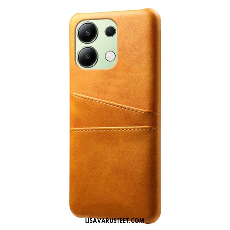 Kuori Xiaomi Redmi Note 13 4g Nahkainen Tehostekorttikotelo