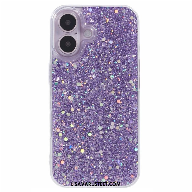 Kuori iPhone 16 Glitteriä