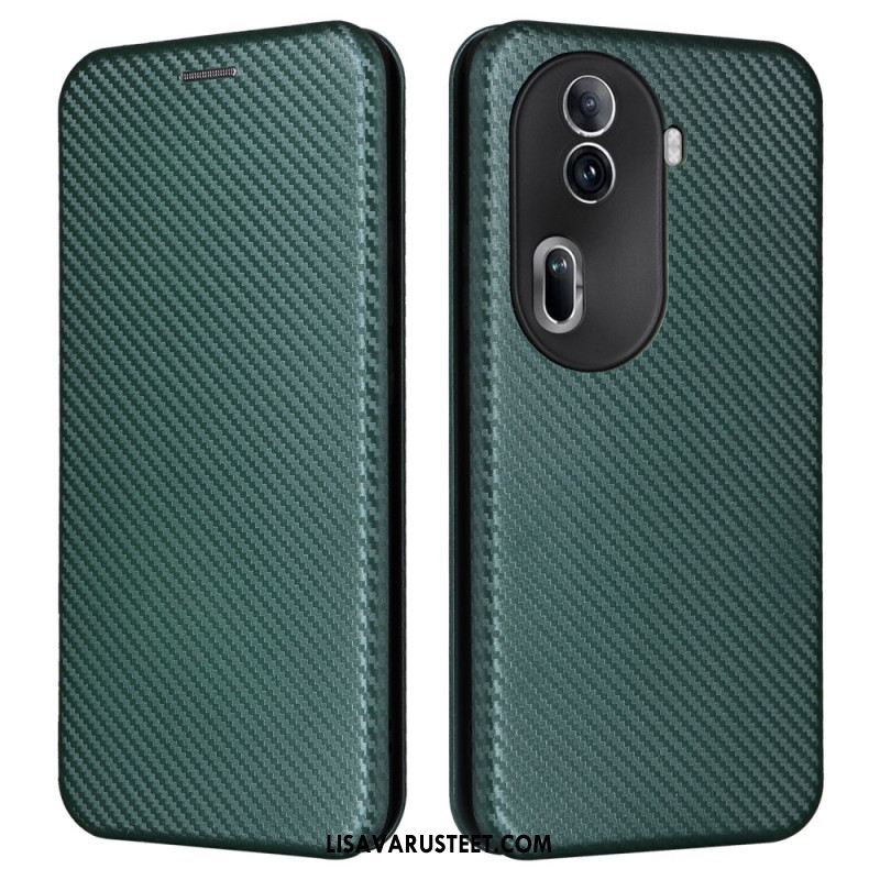 Nahkakotelo Oppo Reno 11 Pro 5g Carbonone Fiber Suojakuori