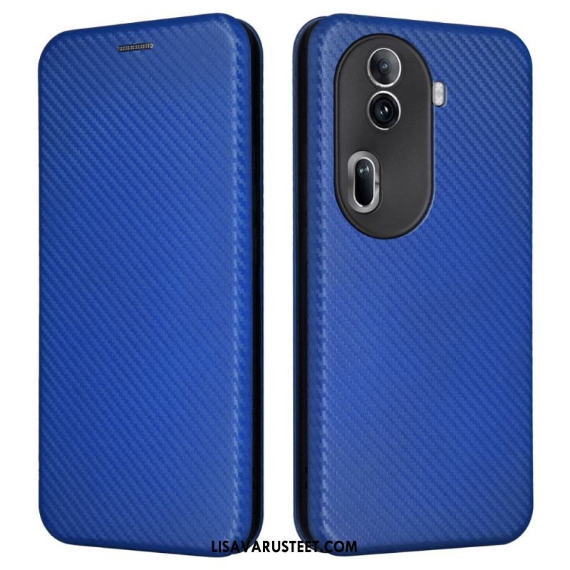 Nahkakotelo Oppo Reno 11 Pro 5g Carbonone Fiber Suojakuori