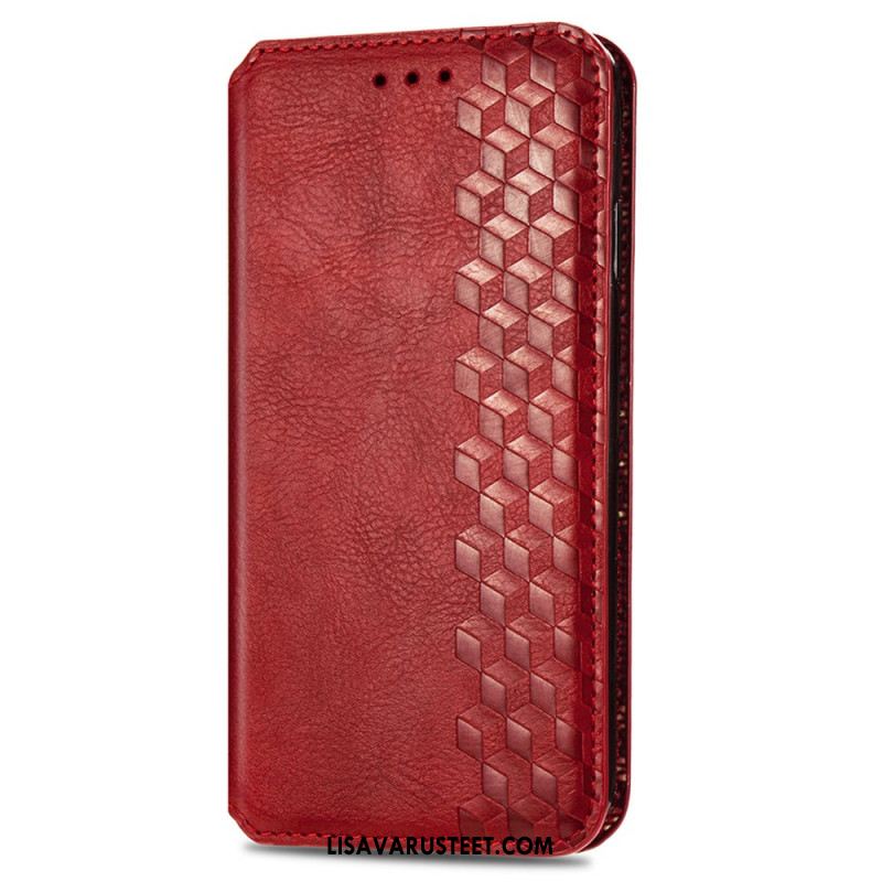 Nahkakotelo Samsung Galaxy A16 5g Vintage Frieze Suede -efekti