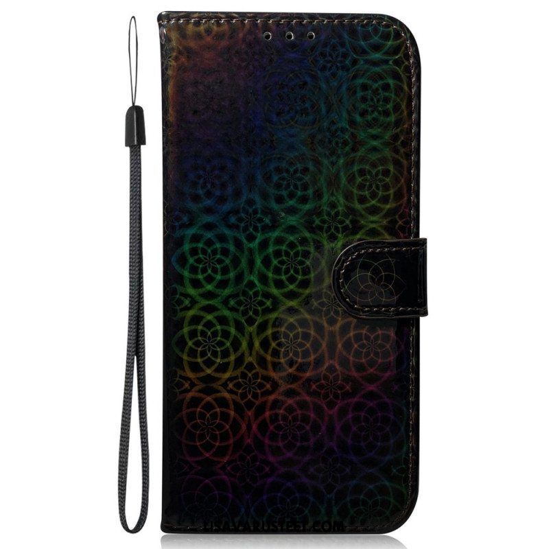 Nahkakotelo Xiaomi 12 / 12X Disco-tyylinen