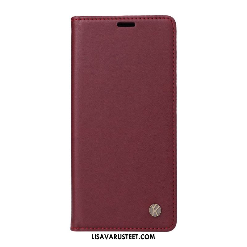 Nahkakotelo Xiaomi 14 Pro Yikatu Leather Style