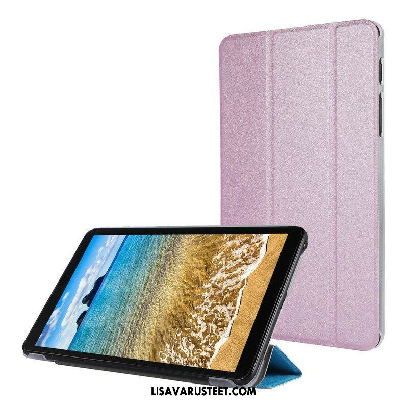 Puhelinkuoret Samsung Galaxy Tab A7 Lite Keinonahka Silkkitekstuuri