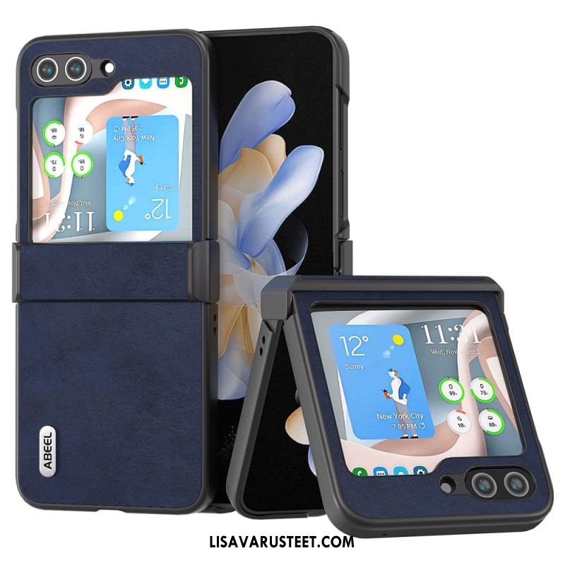 Puhelinkuoret Samsung Galaxy Z Flip 6 Abeel Vintage Leather Style