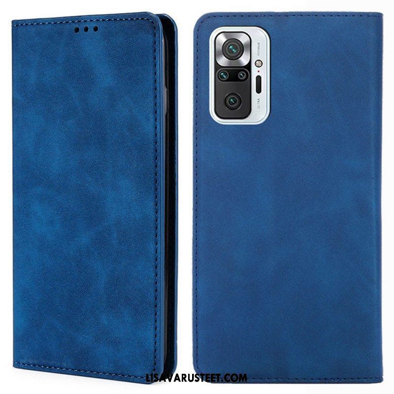 Puhelinkuoret Xiaomi Redmi Note 10 Pro Kotelot Flip Klassinen Skin-touch