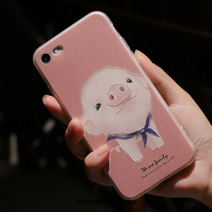 iPhone 6 / 6s Kuoret Murtumaton Pesty Suede Suojaus Kuori Valkoinen Halpa