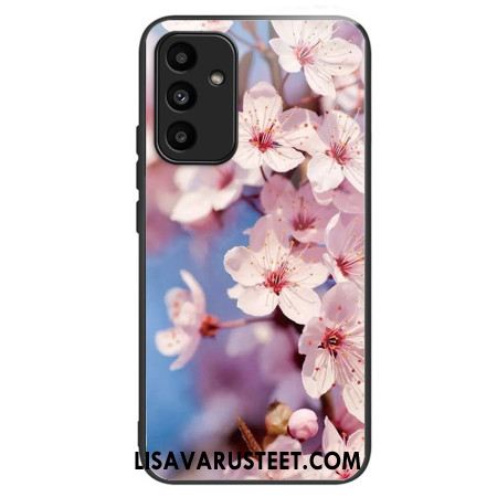 Case Samsung Galaxy A15 Puhelinkuoret Karkaistu Lasi Persikkakukkia