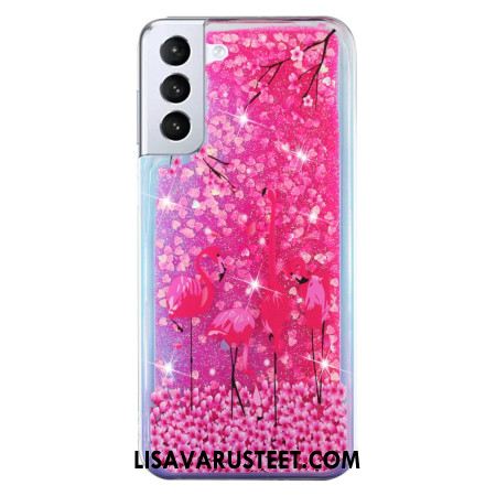 Case Samsung Galaxy S24 Plus 5g Puhelinkuoret Bird Liquid Glitter