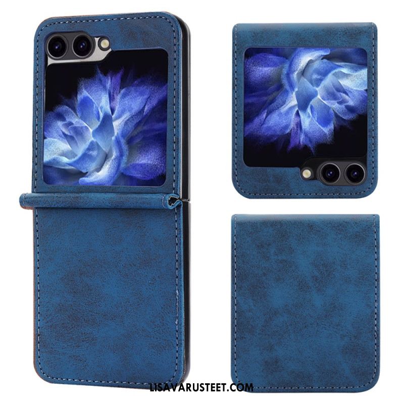 Case Samsung Galaxy Z Flip 6 Puhelinkuoret Keinonahkaa