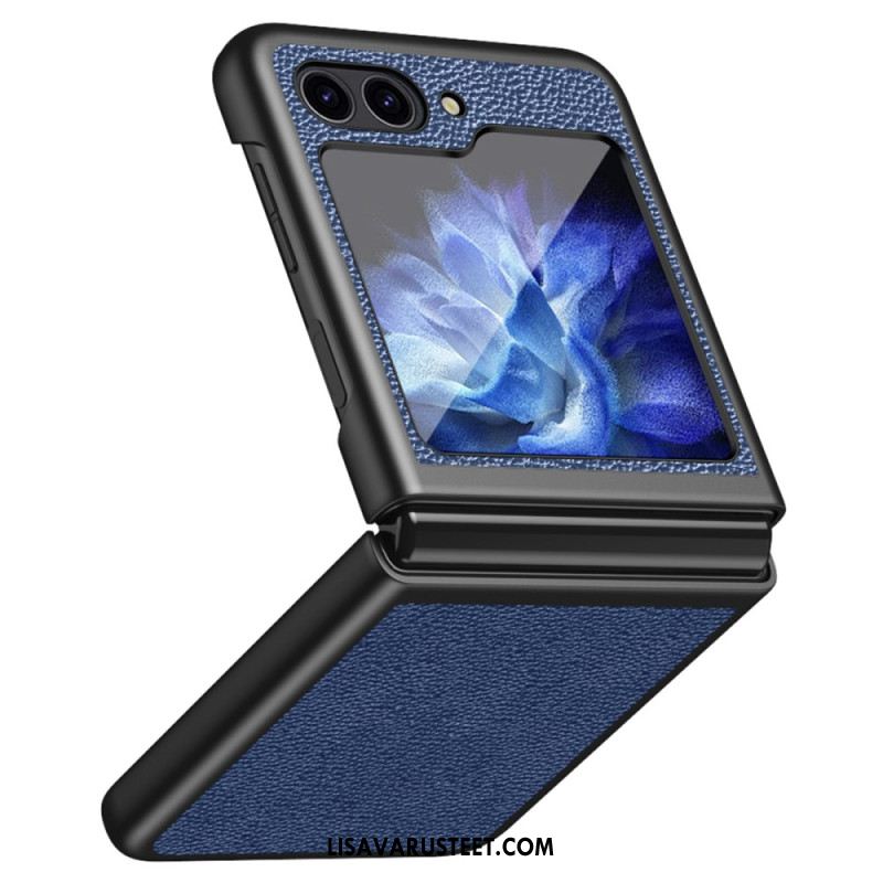 Case Samsung Galaxy Z Flip 6 Puhelinkuoret Litsi Keinonahkaa